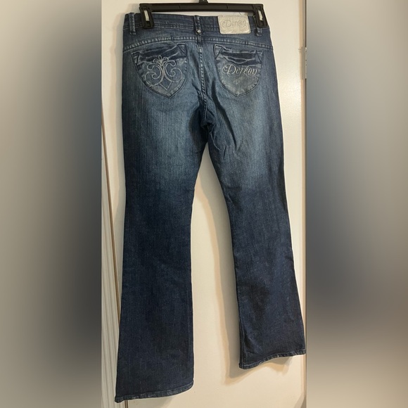 Dereon Bootcut Jeans – Size 7/8 – Y2K Beyoncé Denim Vintage - Picture 1 of 9
